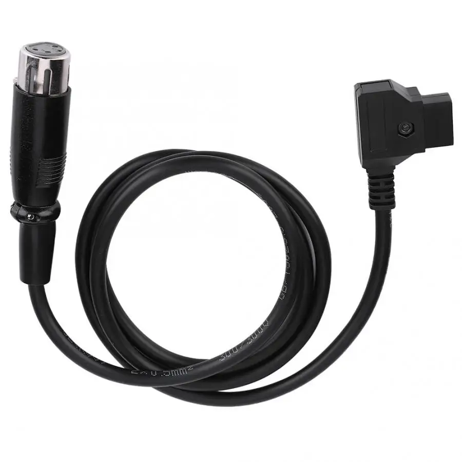 D Tap папа к XLR 4 контактный адаптер питания кабель 100 см для V mount батареи|Кабели