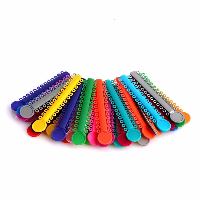 

10Pack 400Pcs Dental Orthodontics Ligature Ties Elastic Rubber Ligature Sticks For Health Teeth Tools