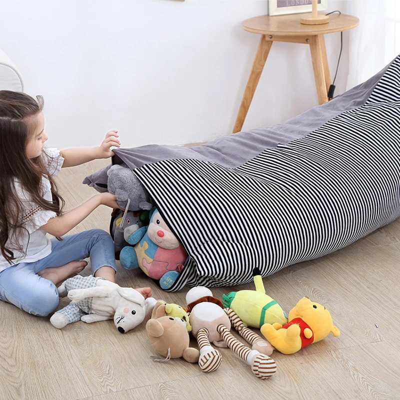 

Kids Plush Toys Storage Bags Stuffed Toy Organizer Paly Sofa Children Home Organization Accessories Supplies Products Items