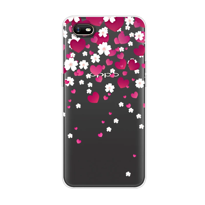 35 Для OPPO A1K чехол 6,1 ''Тонкий Модный мягкий ТПУ задний чехол для OPPO A1K CPH1923 OPPOA1K A 1K силиконовый чехол для телефона s Coque Fundas Capa - Цвет: 35