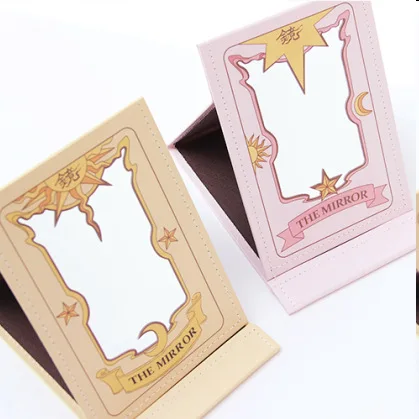 Карта Captor Sakura карта макияж зеркала небьющееся Карманное зеркальце компактное портативное и защитное квадратное Kolo карта Sakura
