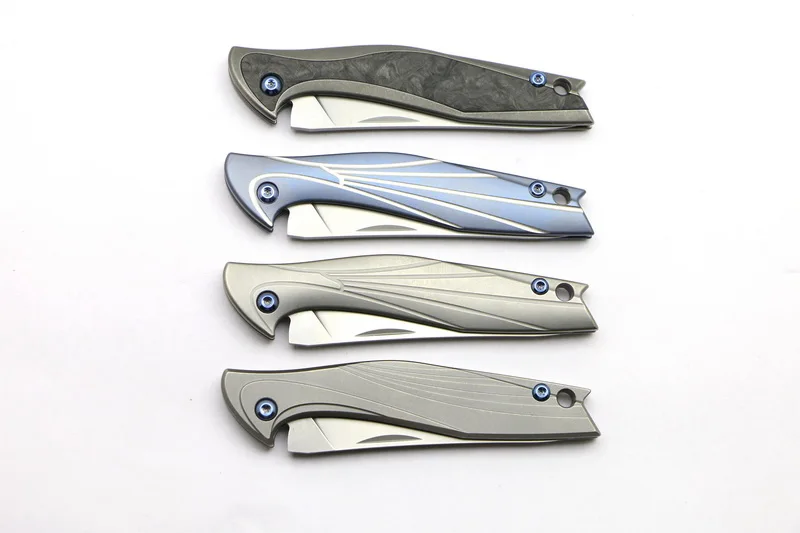 Складной мини нож с Фениксом Green thorn лезвие из стали M390 2 51 дюйма ручка титанового