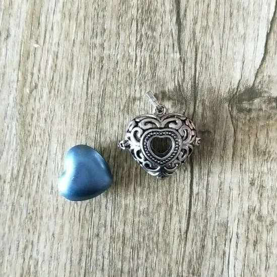 heart design 2019 New Fashion Angel Baby Hollow Bell Ball Necklaces For Harmony Pregnant Women Cage dropshipping SYYF0139 | Украшения и