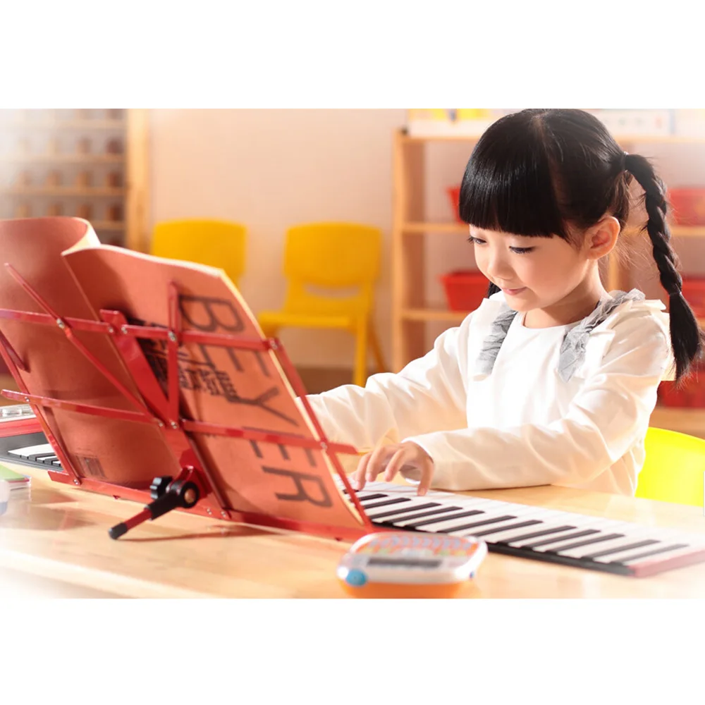 Портативная 61 клавиша складное пианино USB MIDI-клавиатура миди вогнутый Ручной