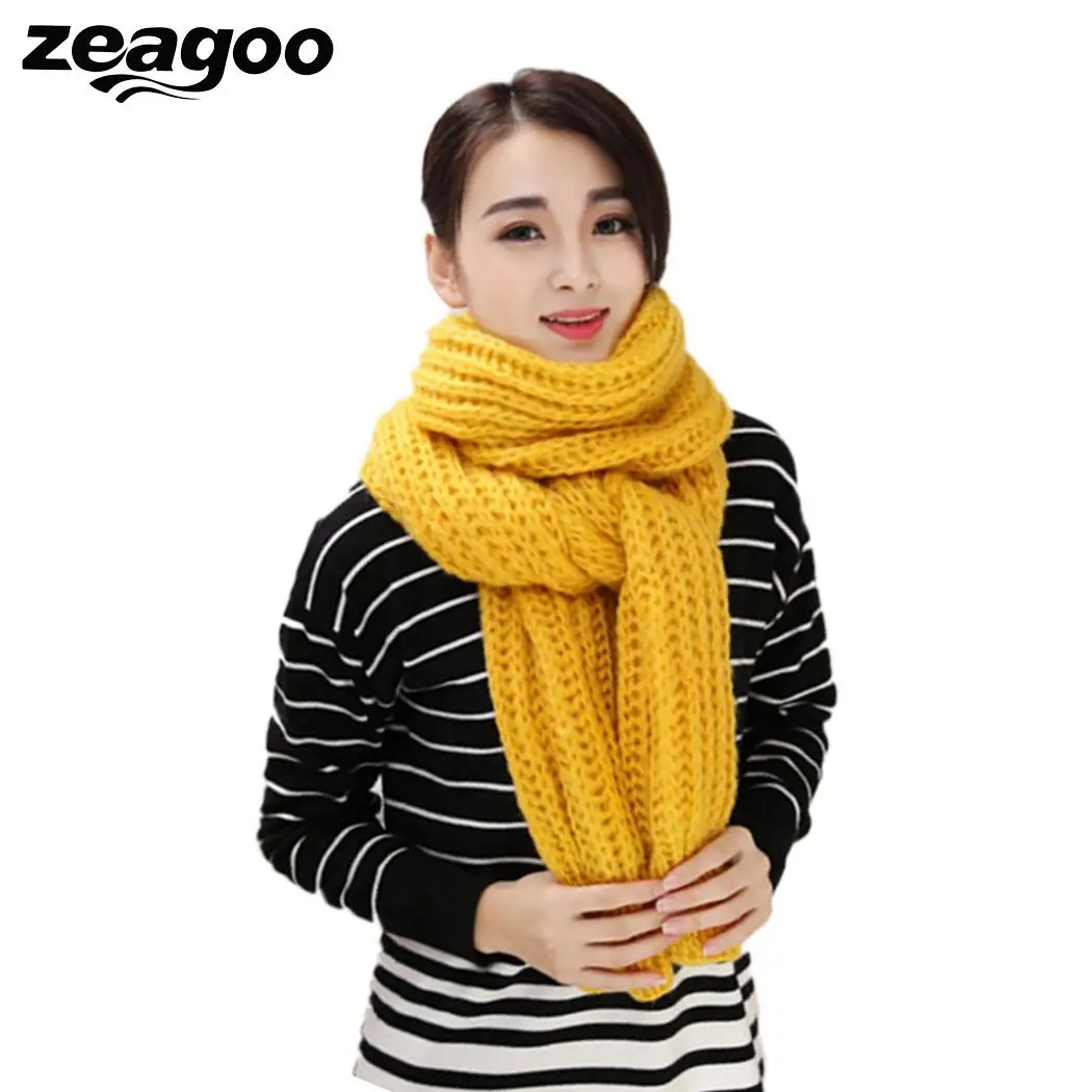 Для женщин зимние теплые однотонные утолщаются обёрточная бумага негабаритных