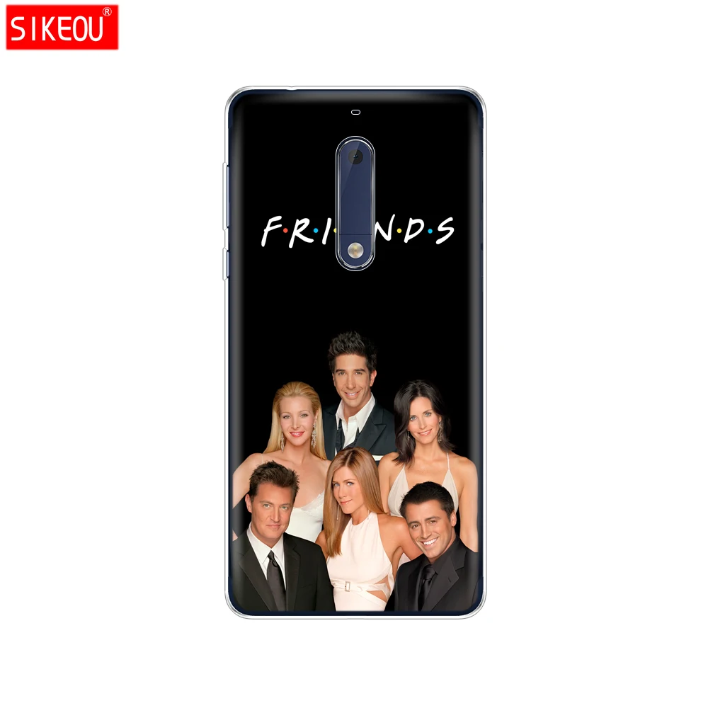 Силиконовый чехол для телефона Nokia 5 3 6 7 PLUS 8 9 /Nokia 1 2 2018 серия Friends TV Show Sitcom|Бамперы| |