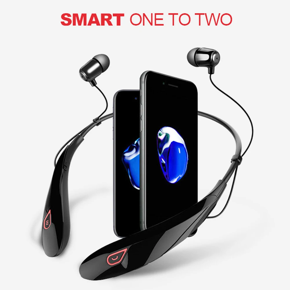 DioIono Беспроводные спортивные наушники Bluetooth супер долгое время музыки DH звук CSR