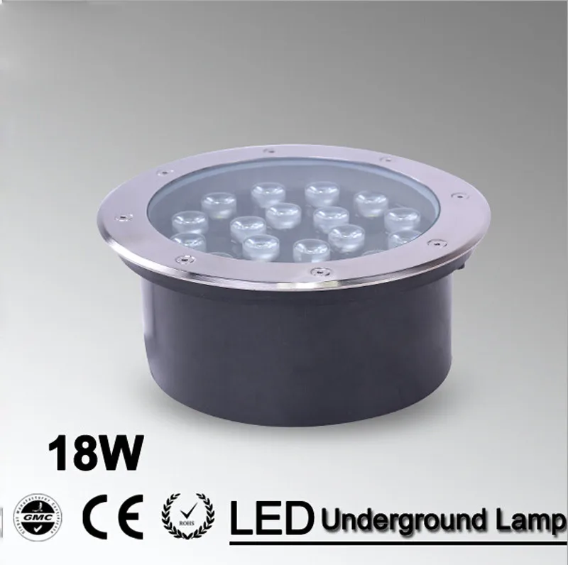 6 шт./лот 18 Вт мини точечный внешний Точечный светильник AC85 ~ 265 В садовый бассейн