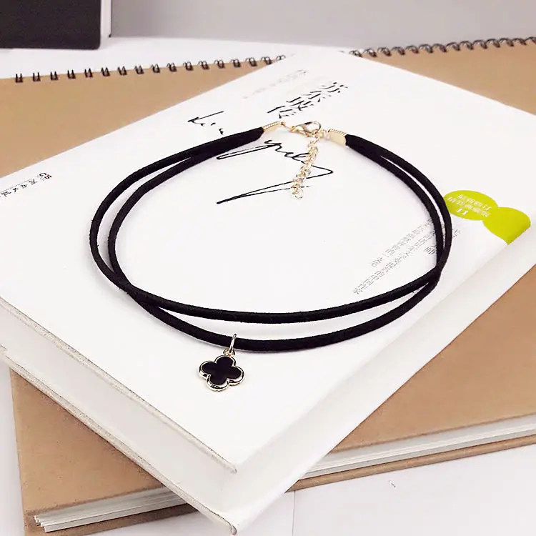 25 стилей черное ожерелье чокер Черная кружевная кожаная бархатная полоска