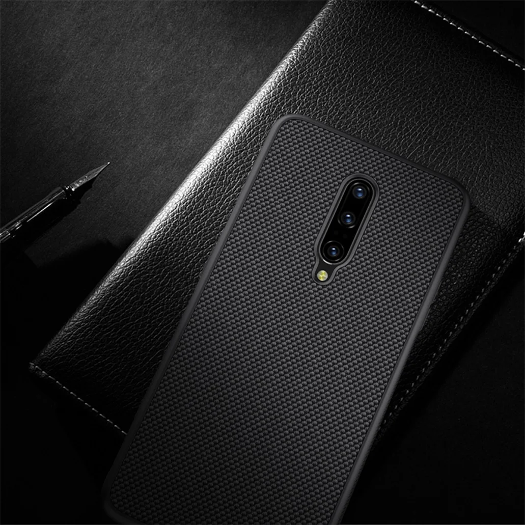 Для OnePlus 7 Pro Чехол OnePlus7 6T чехол NILLKIN текстурированный нейлоновый чехол тонкий и светильник задняя крышка для телефона для OnePlus 7Pro чехол