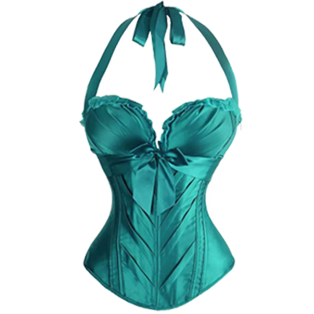 

Tops Sexy Charms Women Waist Trainer Corset Body Girl's Gift Shapewear Bustier Cincher Halter Corselet Overbust Steampunk Gothic