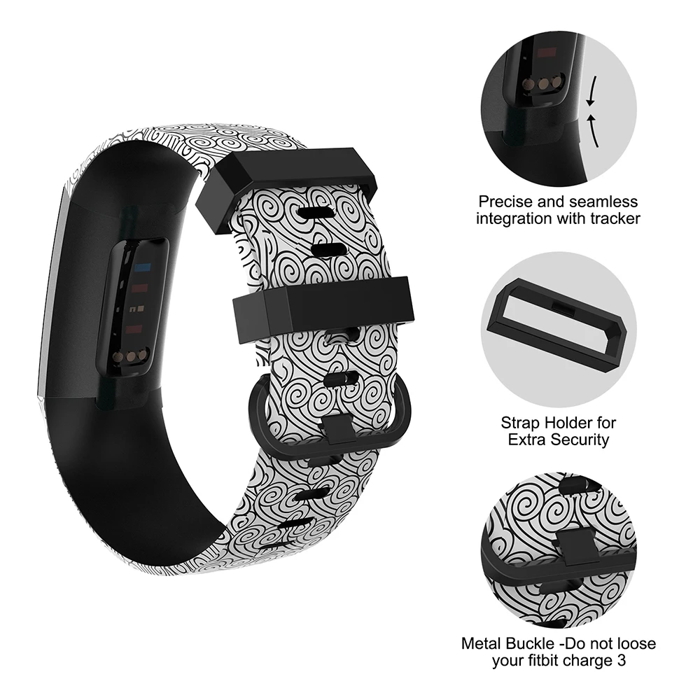 Baaletc сменный ремешок для Fitbit Charge 3, смарт-аксессуары, браслет, ремешок для Fitbit Charge 3, браслет для Fit bit