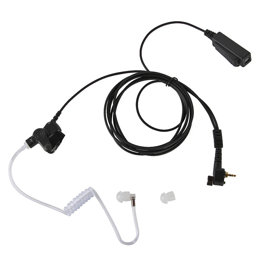 ФБР акустическая Воздушная трубка Гарнитура наушники PTT для Motorola Tetra радио MTH800