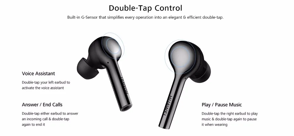 Оригинальные беспроводные наушники HUAWEI CM-H1 FreeBuds, Bluetooth наушники с микрофоном