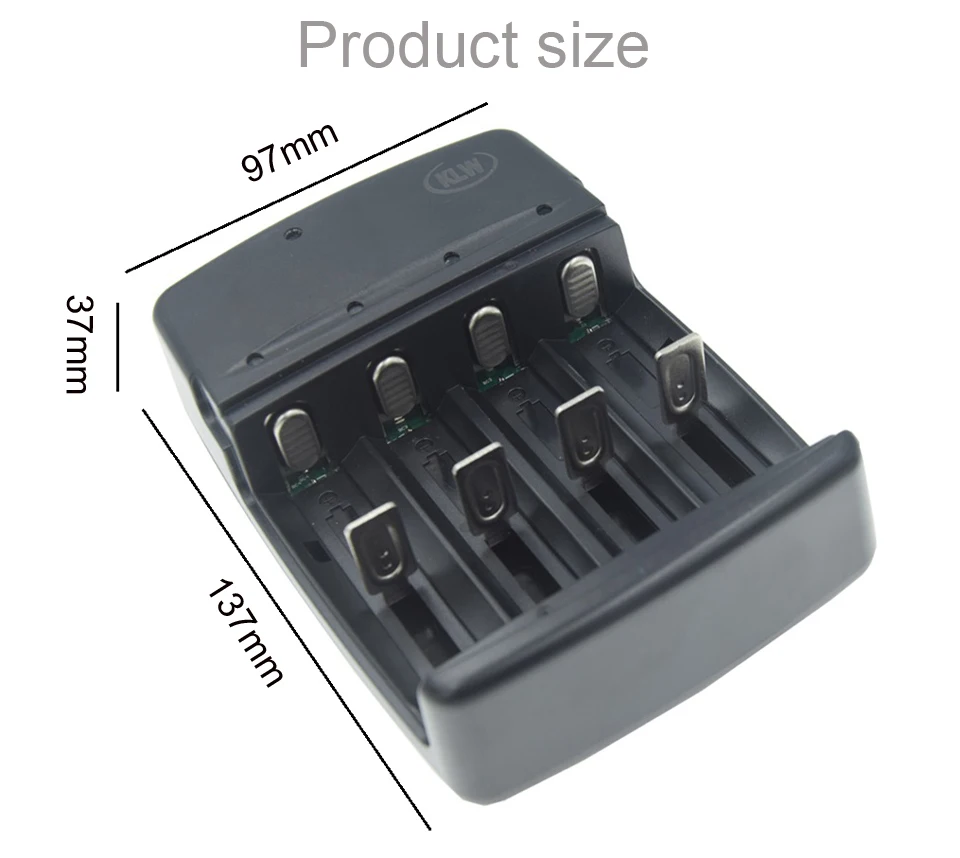 4 слота Смарт USB зарядное устройство для аккумуляторов 1,2 в A AA AAA NiMh NiCd 1,5 В щелочные 3,7 в Li-Ion 26650 18650 зарядное устройство для аккумуляторов