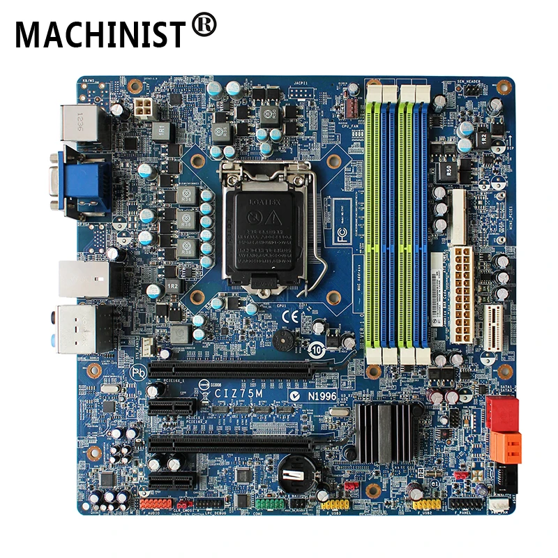 Оригинальная материнская плата CIZ75M K430 для lenovo T430 настольная LGA1155 DDR3