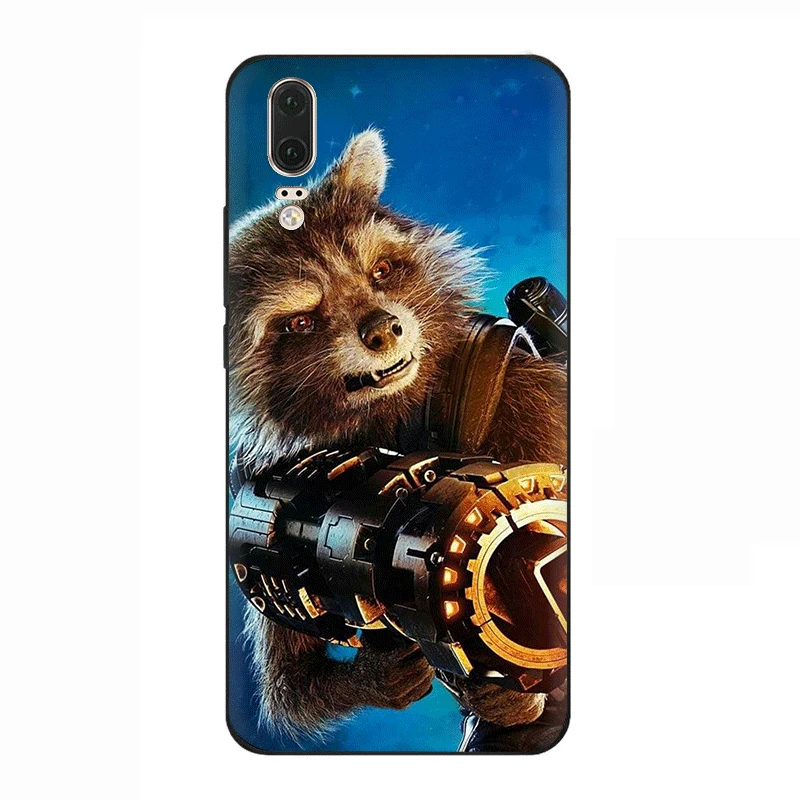 B2 Стражи Галактики Мягкий ТПУ силиконовый телефон чехол для Huawei P8 P9 P10 P20 P30 Pro Lite Mini P Smart - Цвет: B2