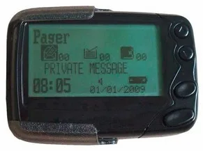 

Brand new alpha pager, Numbers pagers, W09N portable Alphanumberic pager, emergency text receiver, Poscag paging system
