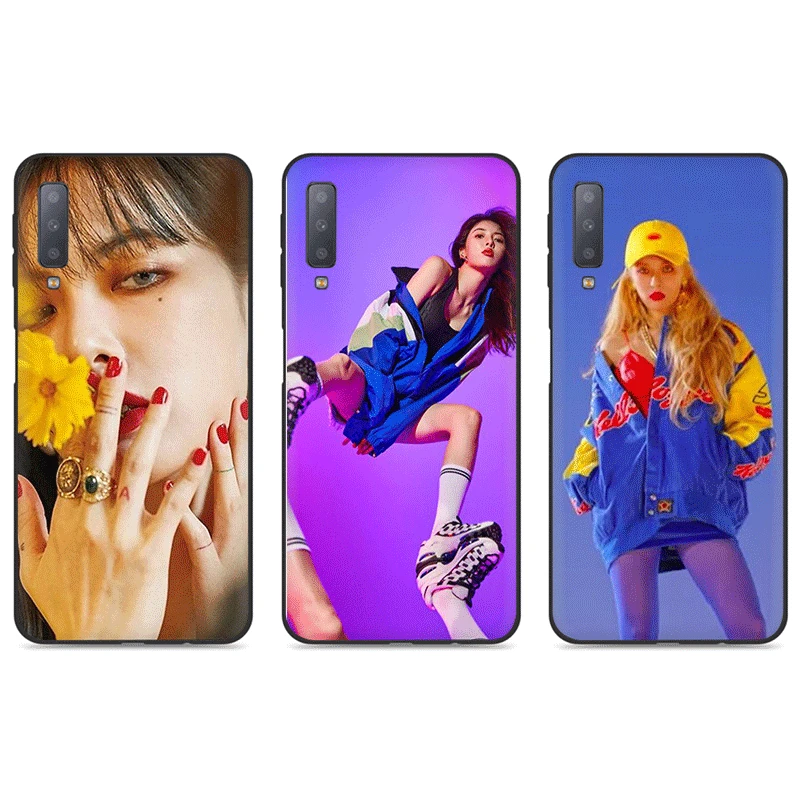HyunA Ким Мягкий силиконовый чехол для телефона для samsung GaLaxy A3 A5 A6 A7 A8 A9 A10 A30 A40 A50 A70 J6