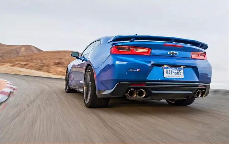 Углеродного волокна заднего крыло багажника спойлер подходит для 16 17 18 Chevrolet Camaro