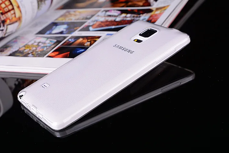 Тонкий прозрачный мягкий резиновый силиконовый чехол из ТПУ для Samsung Galaxy S6 S7 edge S4