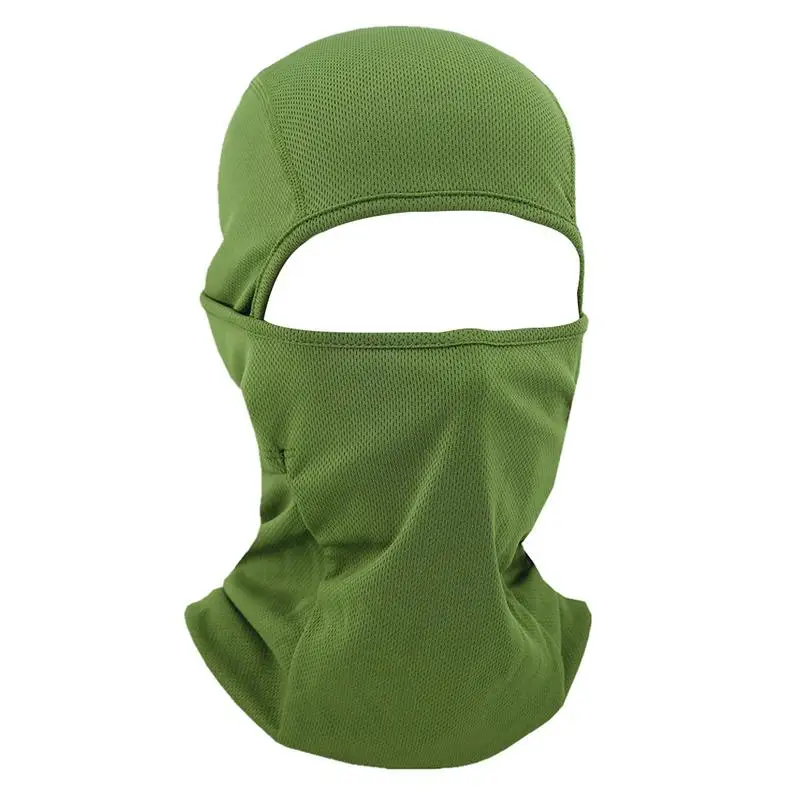 Army Green Вечерние Спорт на открытом воздухе маска для шеи Зимние теплые лыжные Сноубординг колпачков ветра полиции Велоспорт Балаклава мотоциклетная маска - Цвет: Army Green