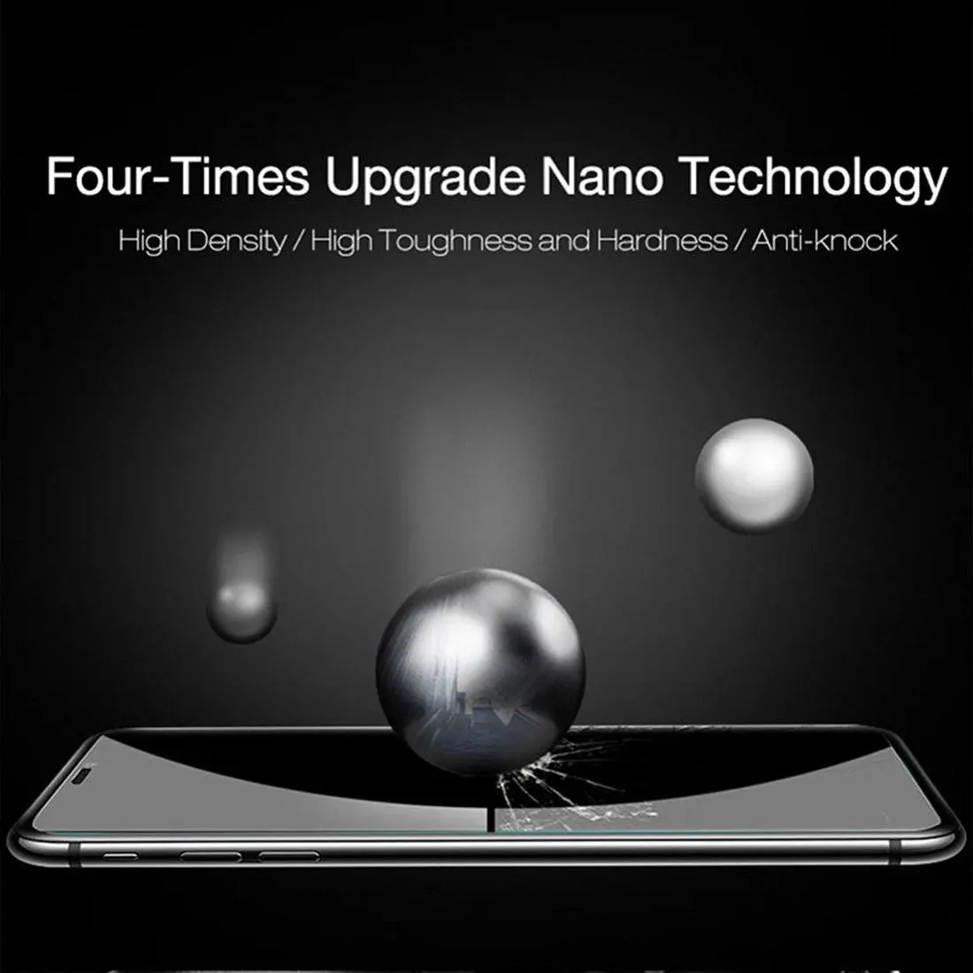 Baseus 0,15 мм Полное покрытие закаленное стекло для iPhone X протектор экрана Тонкое защитное стекло для iPhone X