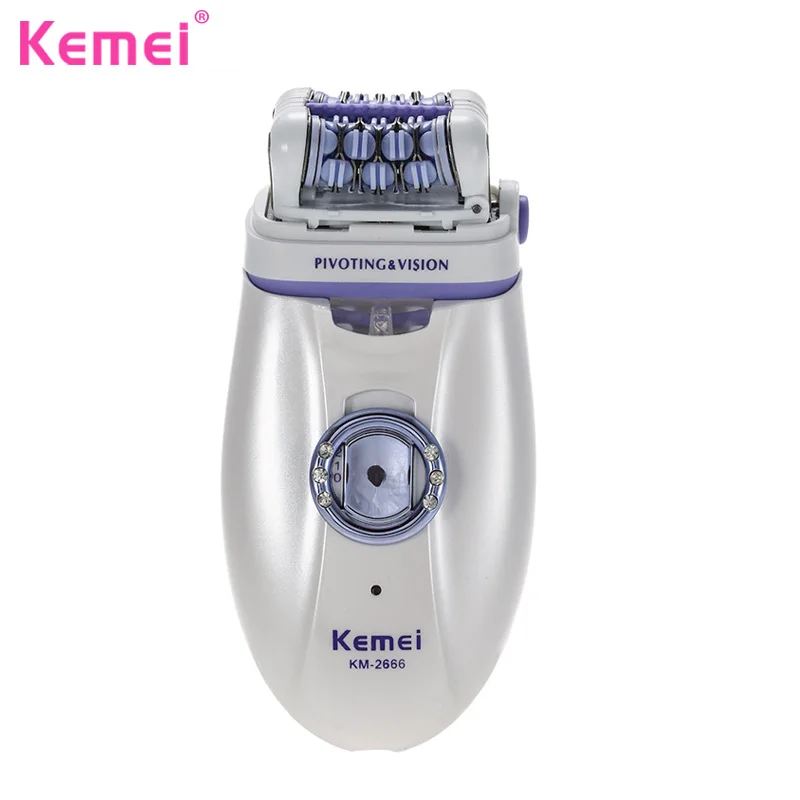 Эпиляторы KEMEI KM-2666 для женщин с функциями удаление волос бритье депиляция |