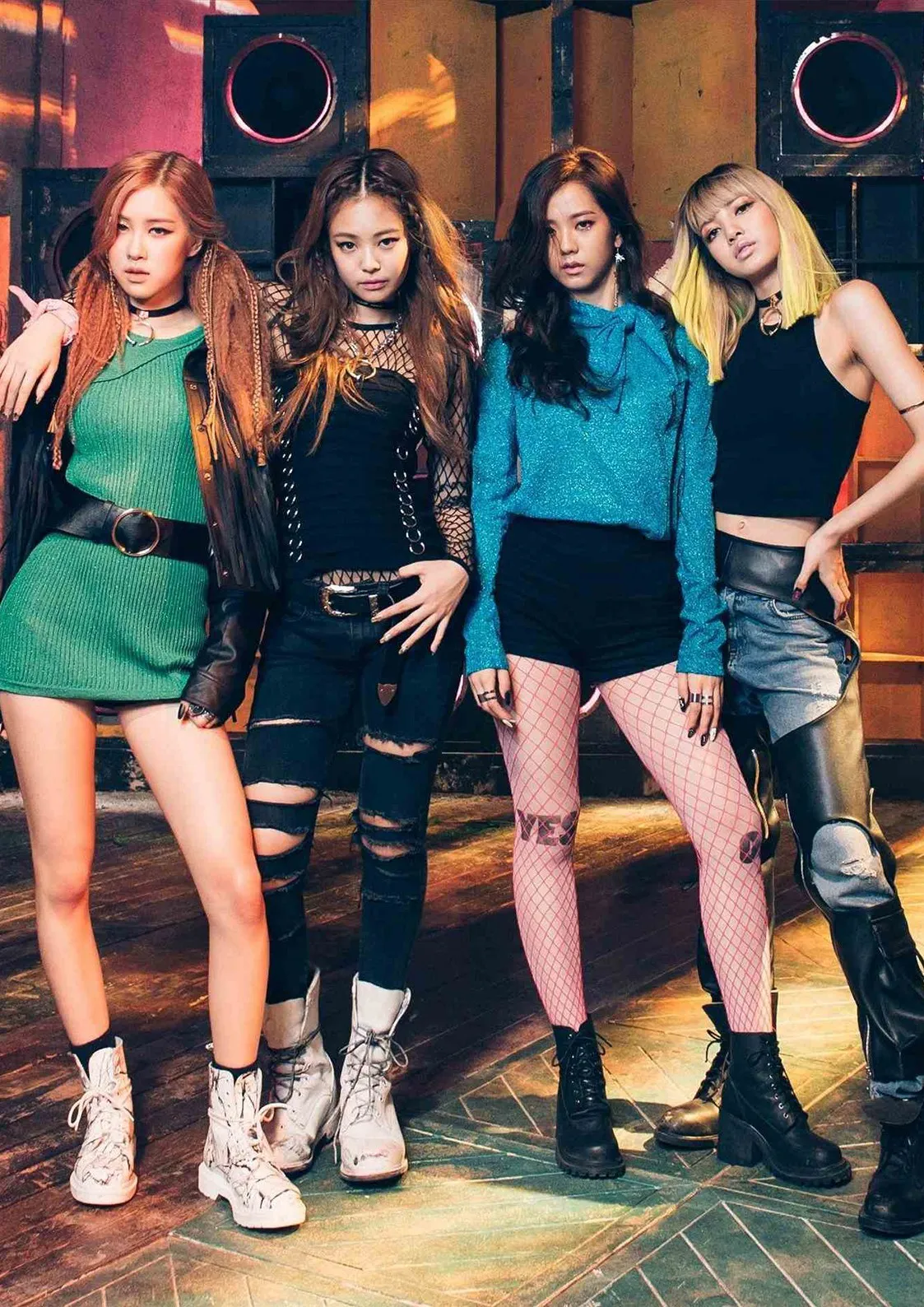 S003 K-pop черный розовый плакаты хорошее качество живопись с покрытием плакат белая бумага на стену для дома и бара Декор - Цвет: S003