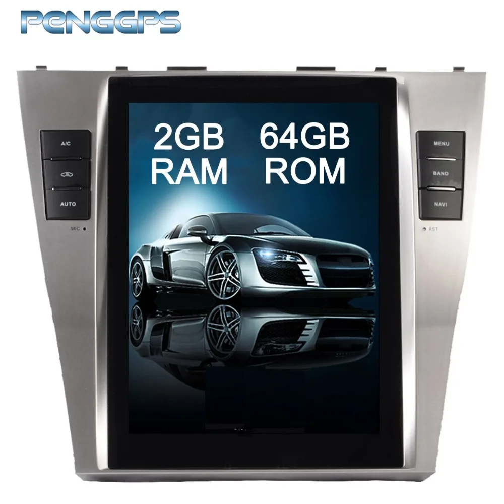 

Автомобильный радиоприемник Android 7,1, стиль Tesla, фонарь для Toyota Camry 2007-2011, поддерживает авто AC 2G + 64G 4K IPS, головное устройство