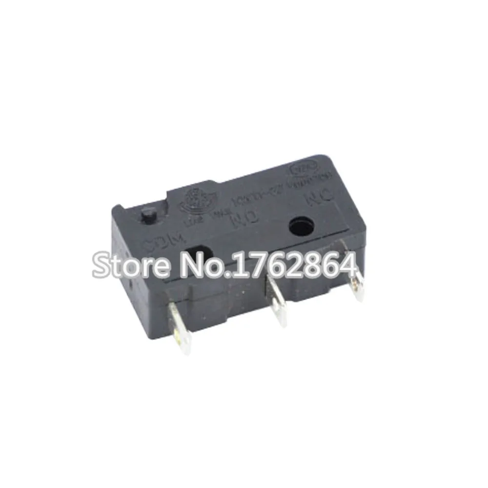 100 шт./лот 3pin новый концевой выключатель N/O N/C 5A250VAC KW11 3Z Mini Micro Switch Sessile лазерная