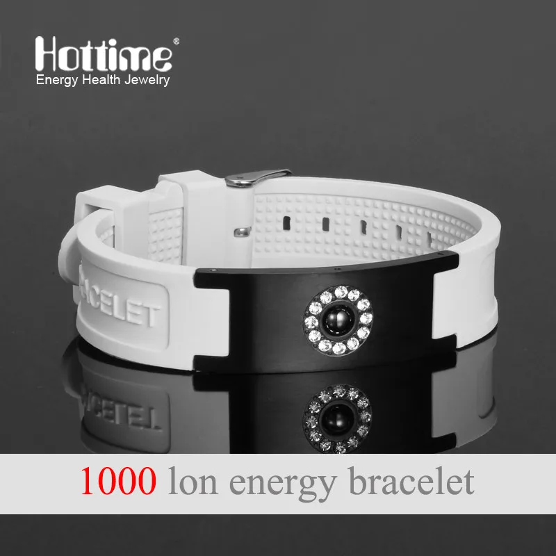 Hottime Tourmaline Energy Balance Bracelet Health Care Jewelry For Mens Germanium Magnetic Bracelets Bangles 20011 | Украшения и