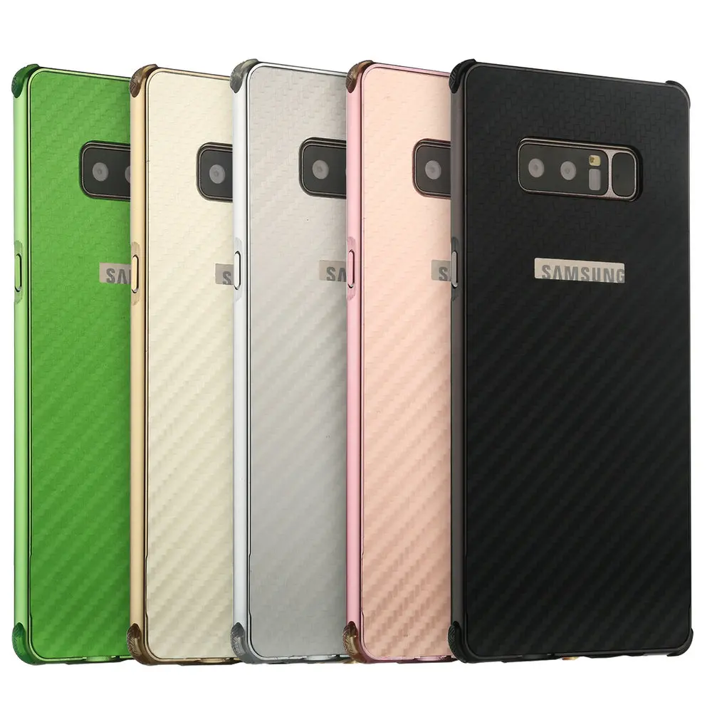 Zeallion для самсунга Galaxy Note 8 роскошная алюминиевая металлическая оправа +