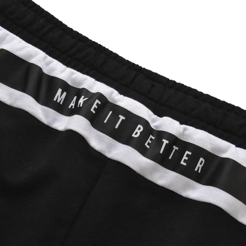 Женские тренировочные брюки Li Ning 9/10 спортивные штаны из 100% хлопка с подкладкой на