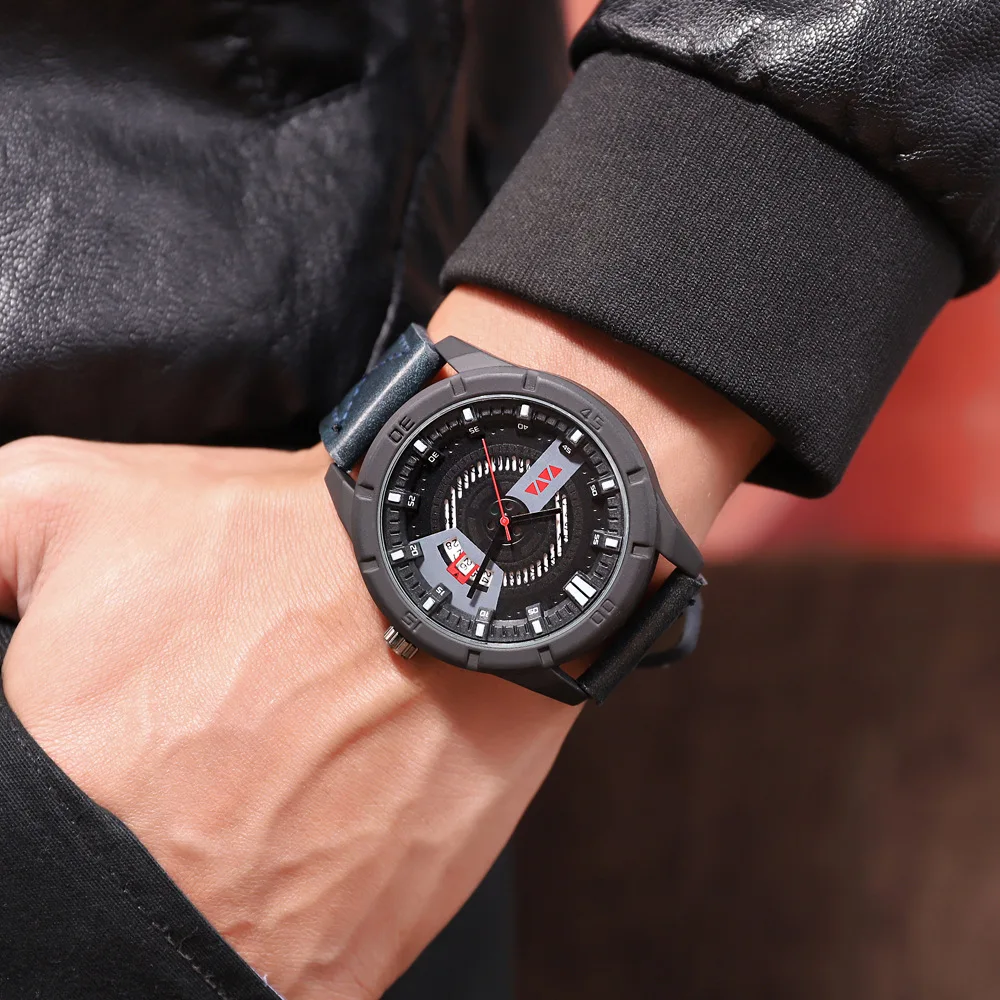 Часы наручные reloj hombre мужские кварцевые роскошные Брендовые спортивные удобные
