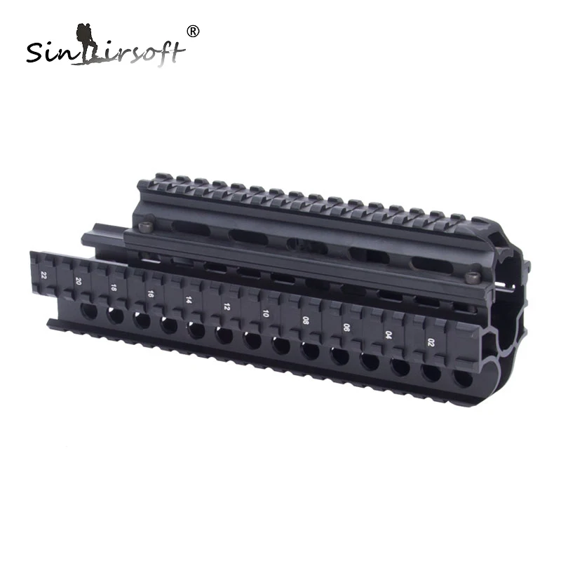Тактическая система Quad Rail для 7,62X39/. 223 не подходит для Saiga 308 или Saiga 12 MNT-HGSG39 крепления и аксессуары с резиновыми крышками