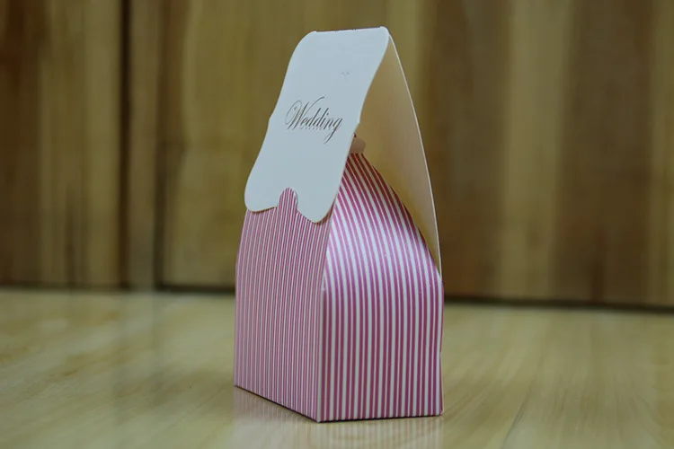 500 шт. Романтическая Свадебная коробка Tiffany Blue paper candy box DIY Candy Cookie подарочные