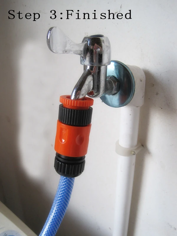 2PCS Differnet Garden Watering Pipe Connector Set 1/2&quot Hose Quick Connectors + to 3/4&quot Female Threaded Faucet | Дом и сад