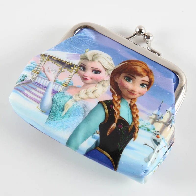 1 шт. мини-Кошельки для монет disney Frozen, кошелек для детей, Детский кошелек, подарки на день рождения, подарки для девочек, индивидуальный подарок