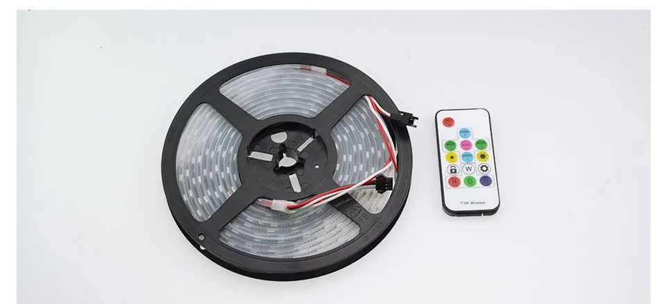 DC 5 V цветной светодиодный RGB полосы WS2812b WS2812 2812 IC IP67) Светодиодная лента с usb-питанием Fita De светодиодная неоновая лампа