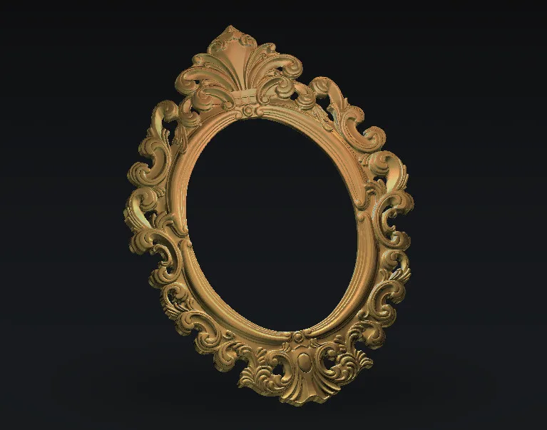 ЧПУ роутер рельефная Рамка Модель 3D модель artcam type 3 гравировка формат STL E96|stl 3d