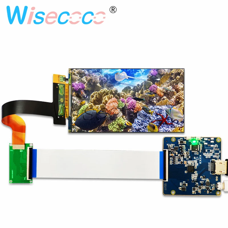 5,5 дюймовый 2K ЖК-экран 1440x2560 LS055R1SX03 дисплей с HDMI к MIPI плата контроллера для 3d принтера детали проектора