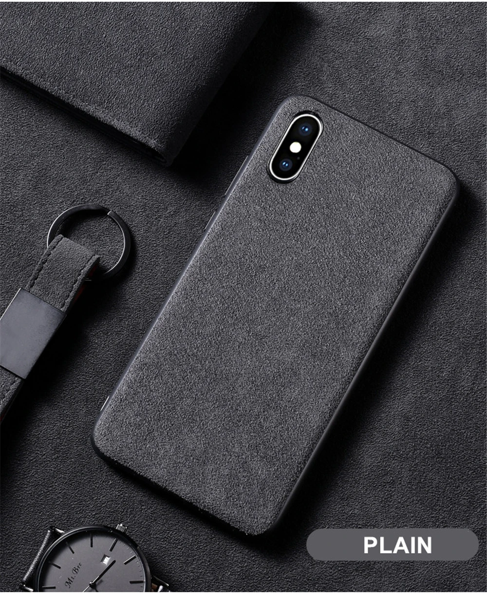 QINUO Меховой чехол для телефона для iphone 7 Plus 11 Pro Max X XR XS MAX Автомобильная кожаная задняя крышка для iphone 7 8 6 6S Plus Роскошный чехол