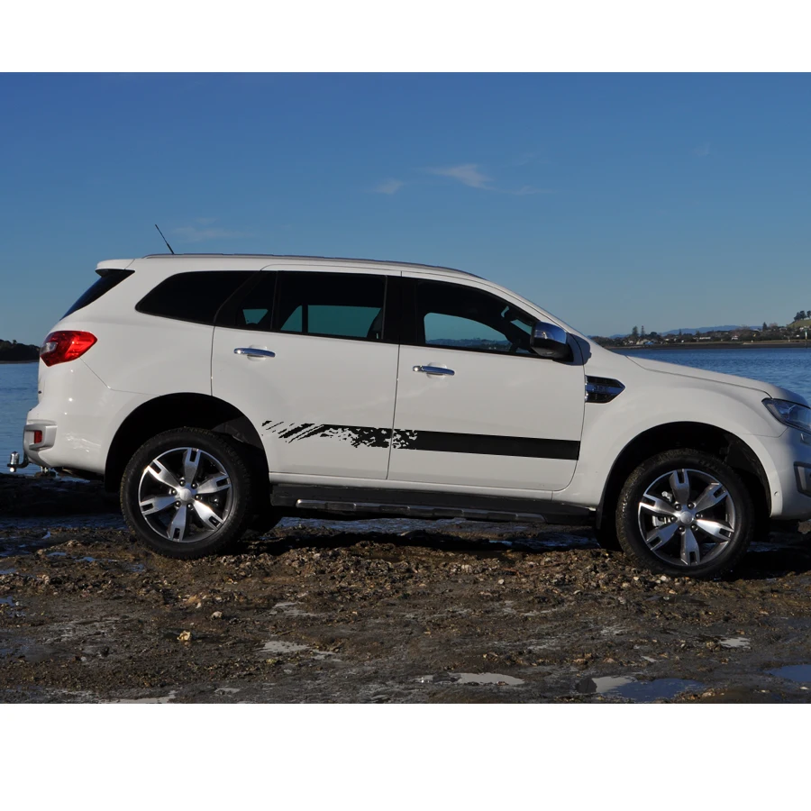 Подходит для Ford Everest Endeavour 2015-2019 автомобильные наклейки 2 шт грязевые боковые
