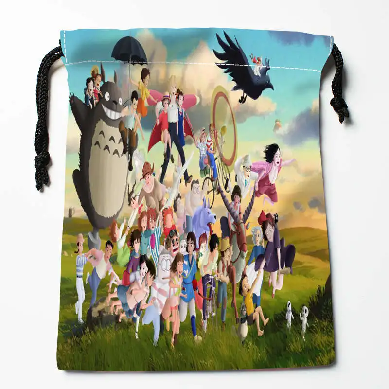 Сумки для хранения с принтом животных на шнурке размеры 18х22см| |