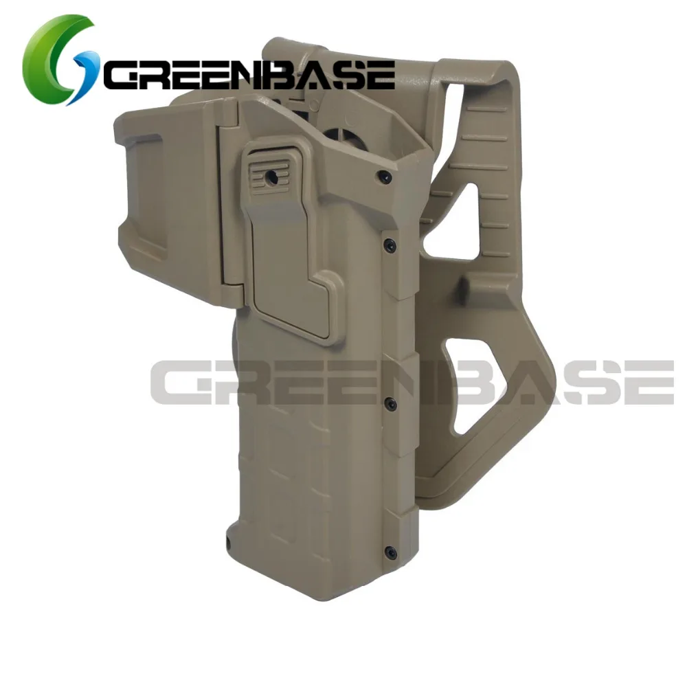 Тактическая кобура для пистолета Greenbase Токийский Marui 1911 подвижные кобуры фонарик