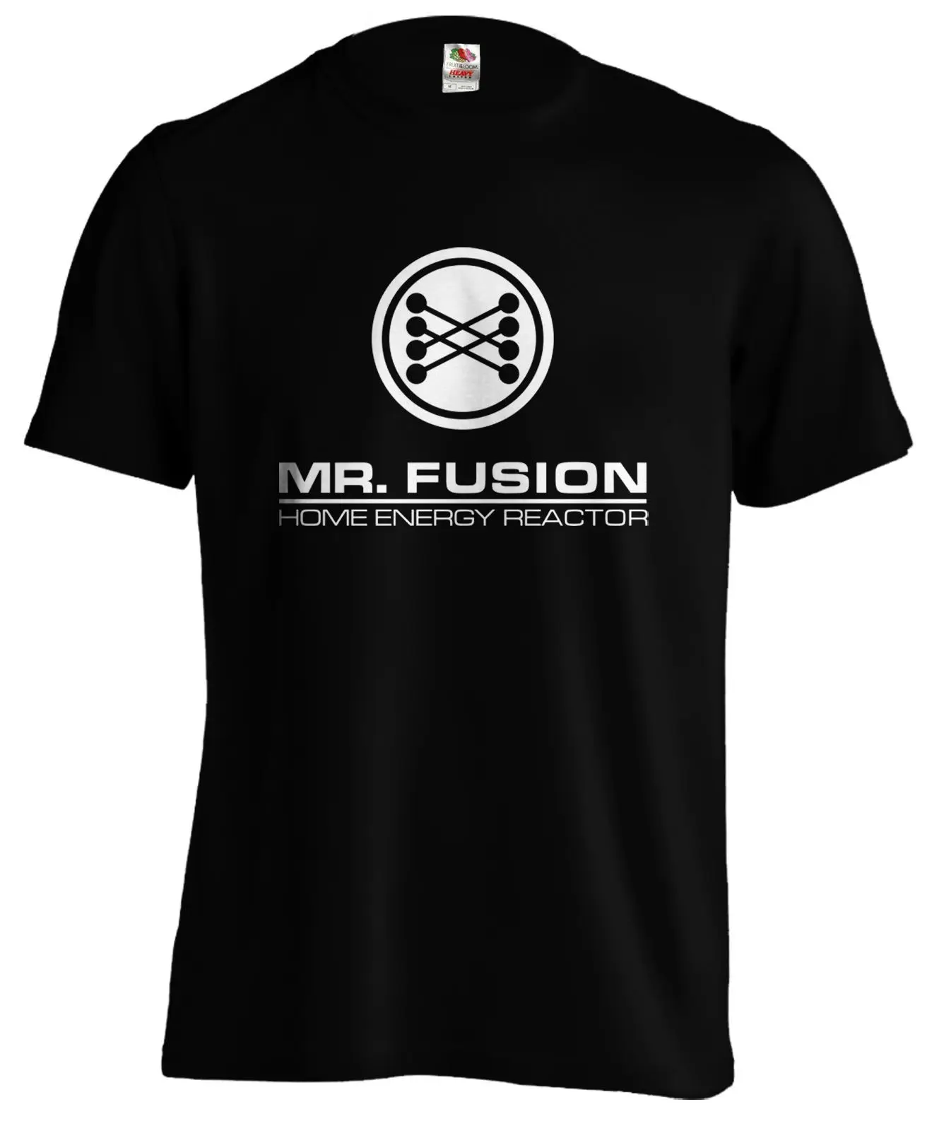Mr Fusion Back to the Future Sci Fi Geek футболка новые футболки Забавные топы унисекс высокое