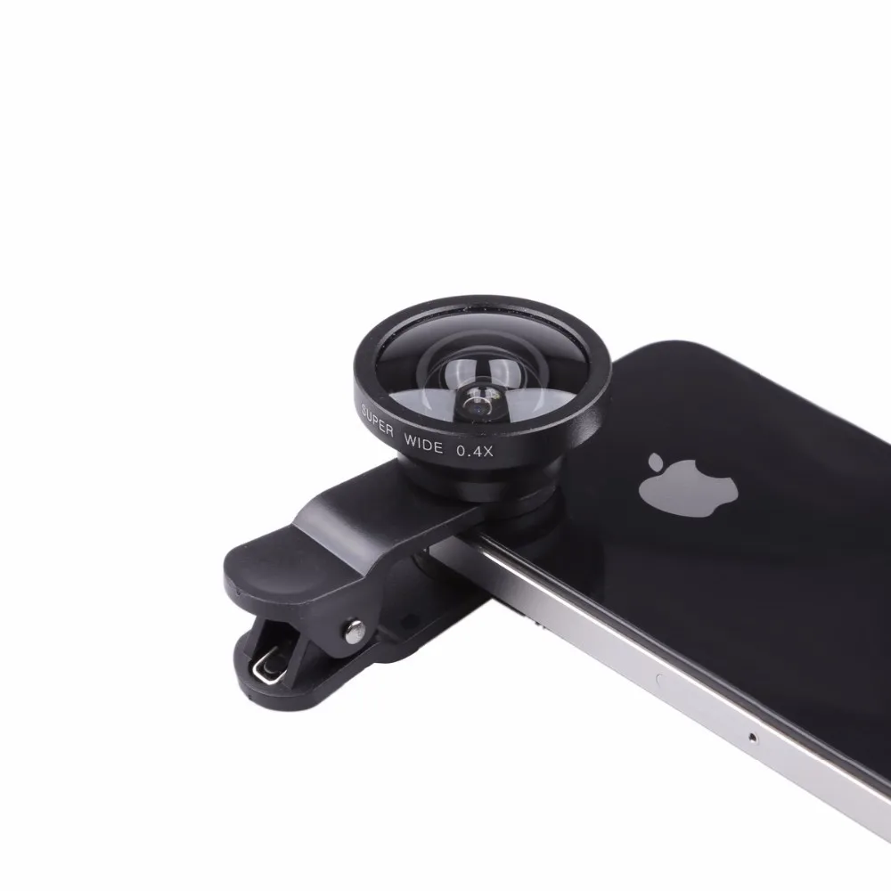 Mobile Phone Lens 0.4X Wide-Angle Digital High Definition Super Wide Angle For iPhone 8 7 6 Xiaomi Samsung HTC LG Sony | Мобильные