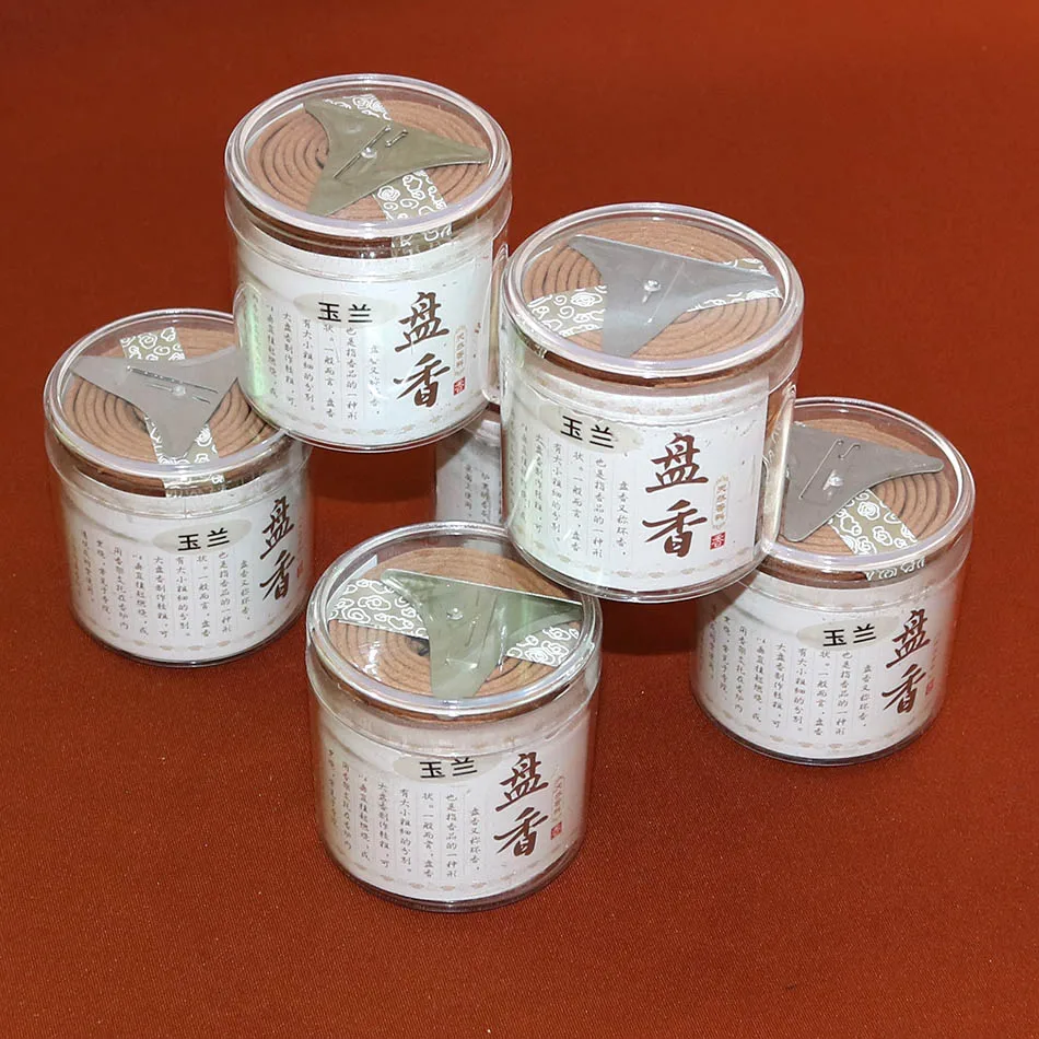 Оптовая продажа 2Hrs 48 катушек спиральный ладан Yulan ароматизатор для дома|incense