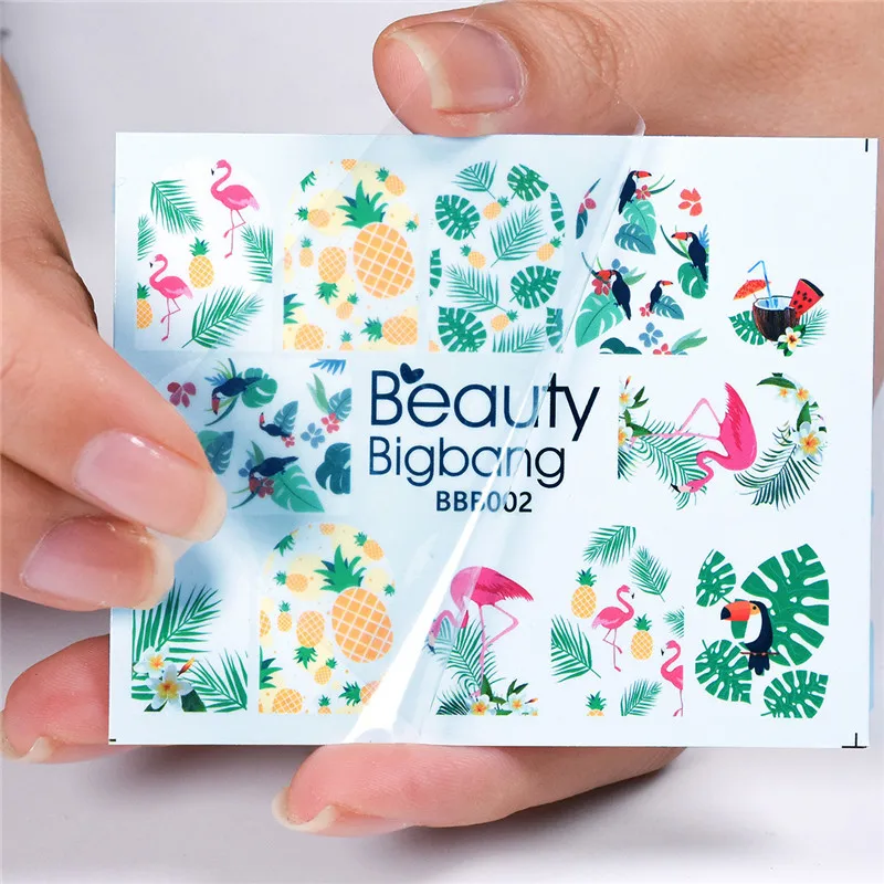 BeautyBigBang, 2 шт, 3D наклейки для ногтей, переводные наклейки с водой, мороженое, торт, дизайн, сделай сам, Переводные картинки, слайдеры, наклейки для ногтей, украшения